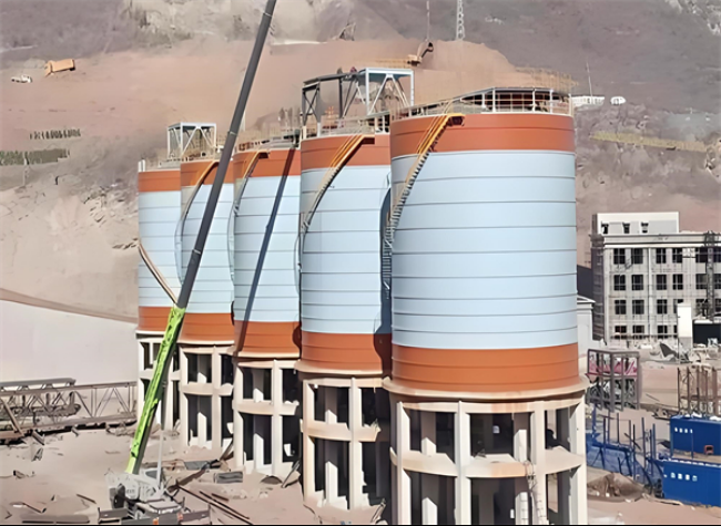 甘肃高架钢板仓